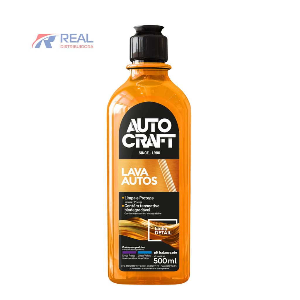 SHAMPOO PARA CARRO - LAVA AUTO AUTOCRAFT - 500ML