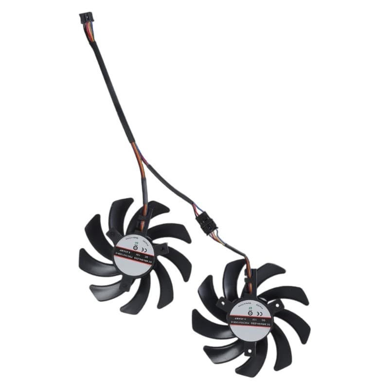 Ventilador Gráfico De Resfriamento UTAKEE 85mm 4PIN Para Gerenciamento De RX 5600XT 5700 6600