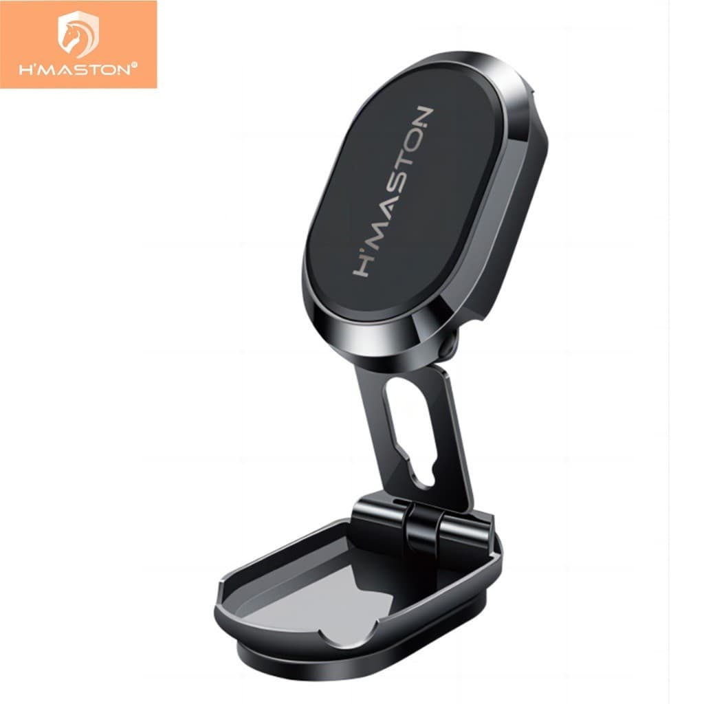 Suporte Celular Magnetico Univwesal  Veicular  Carro  H'MASTON CJ-70 INDUÇÃO POR IMA FIXAÇÃO Painel