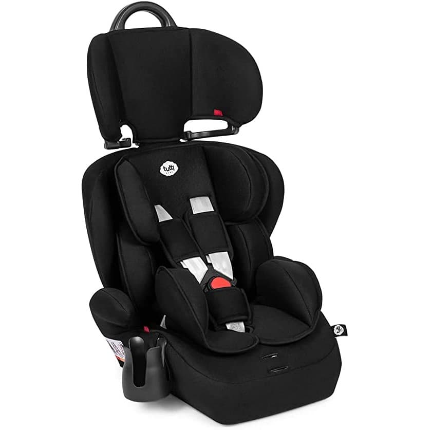 Cadeirinha Infantil Bebê Carro 09 á 36 Kg Versati Preta Tutti Baby