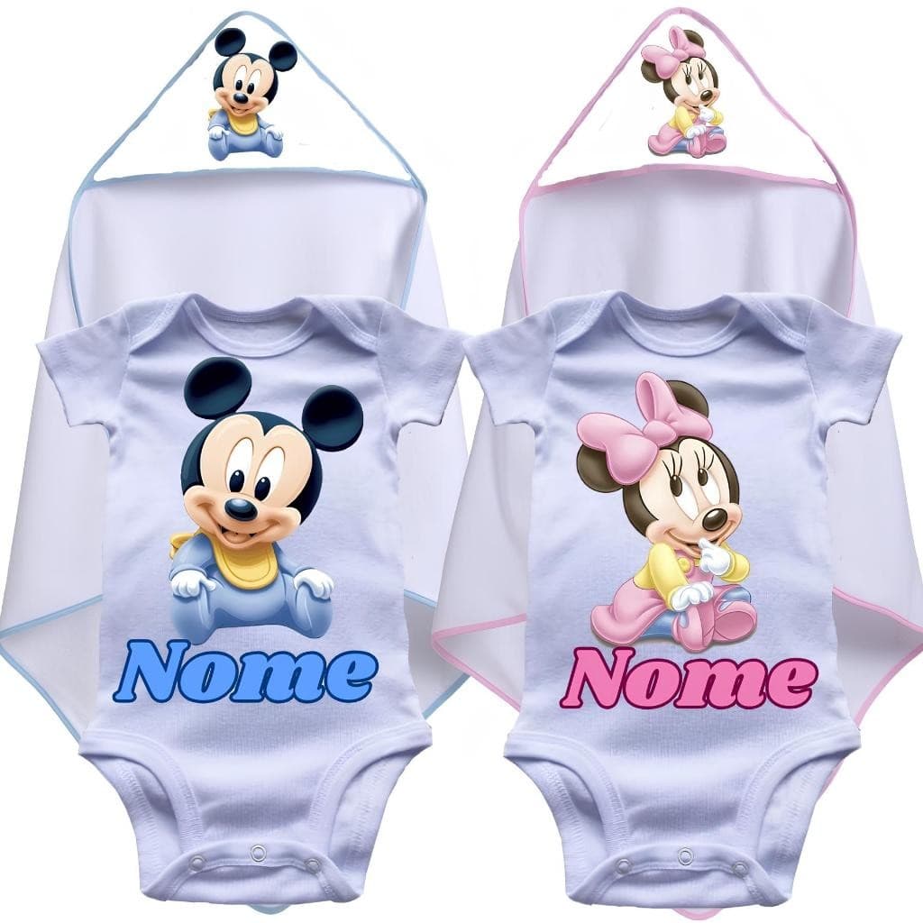 KIT PERSONALIZADO BORY + TOALHA PERSONALIZADA VARIOS MODELINHOS