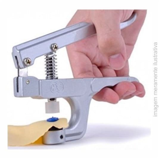 ALICATE MANUAL DE  PRESSÃO PREGAR BOTÃO DE PLÁSTIC