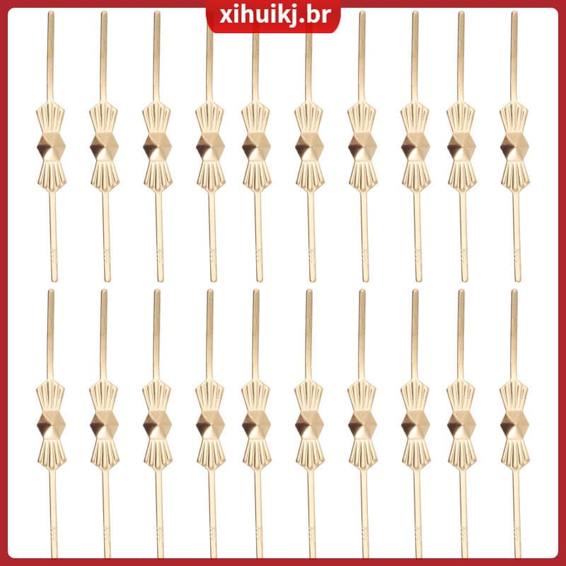 200 Peças Luzes Pendentes Luminária De Teto Dourada Lustre Gravata Borboleta Pino Peça De Lâmpada Acessórios De Cristal