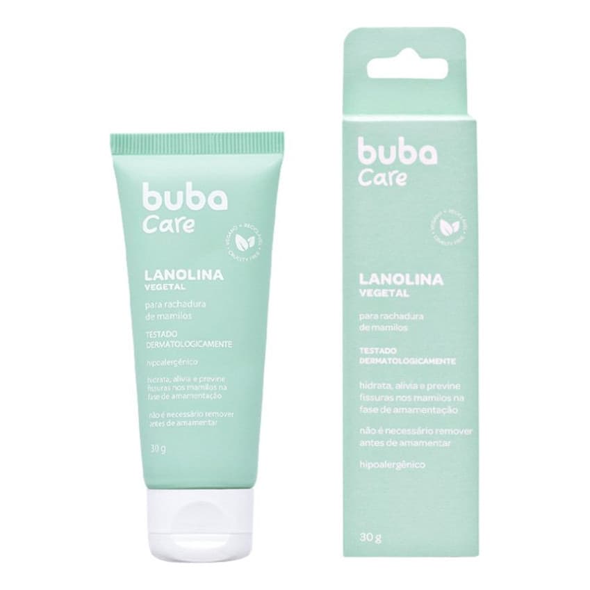 Pomada Lanolina Vegetal 30g - Buba