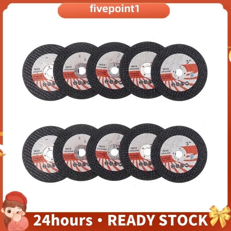 10PCS 75Mm Para Novo MINI Disco De Corte Rebolo De Resina Circular Retificadora De 10Mm De Ângulo De Furo Ferramenta De Madeira