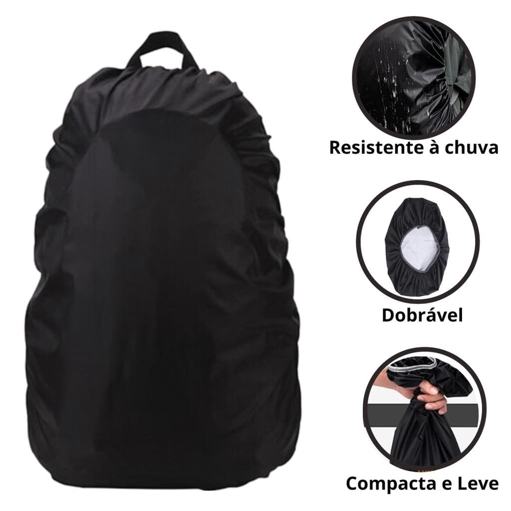 Capa Para Mochila Multiuso Impermeável À Prova D'água Areia