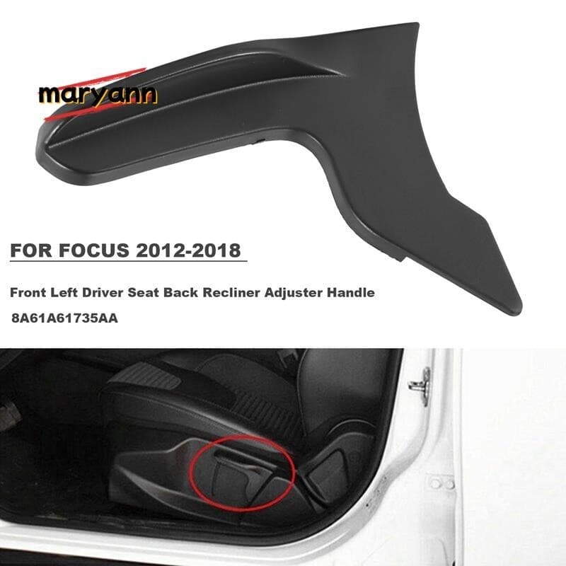 Para Focus 2012-2018 Ajustador Do Encosto Banco Dianteiro Esquerdo Motorista Recliner Preto 8a61a61735aaa