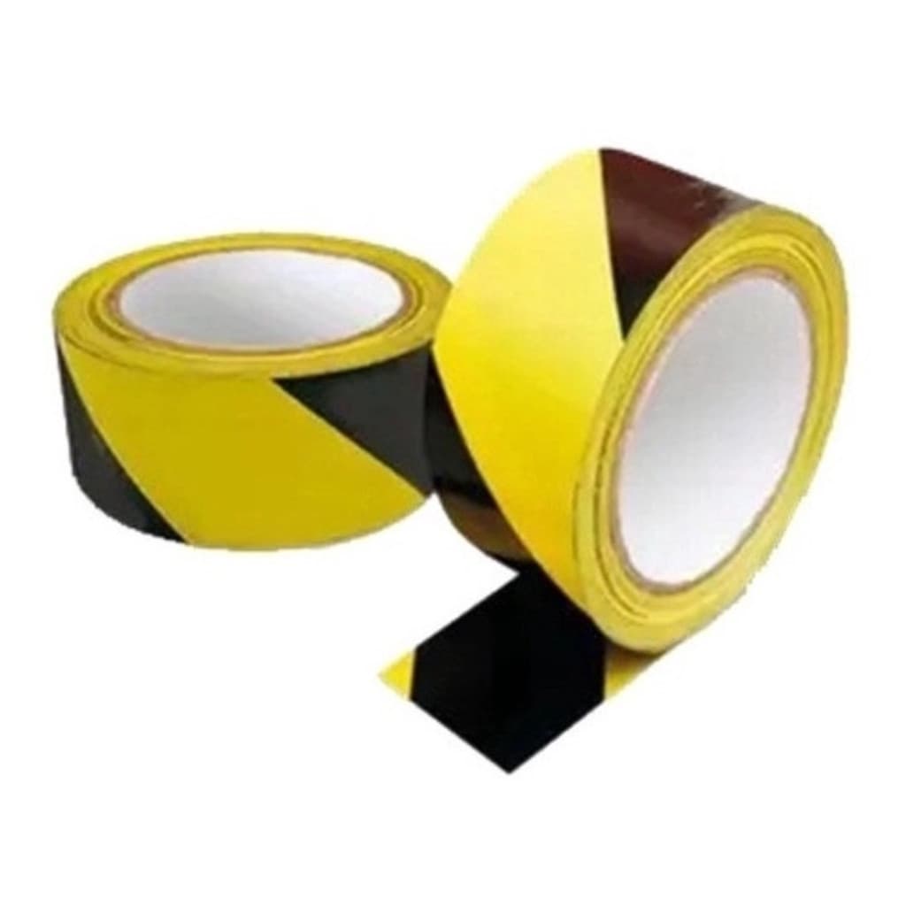 Fita Zebrada  p/ Segurança - 48mm x 14m