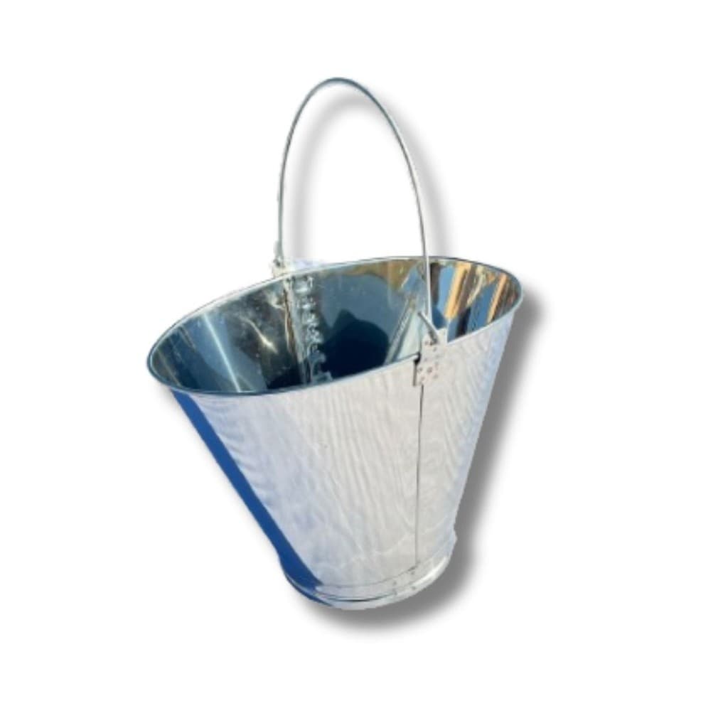 Balde De Ordenha Graduado Inox Oval 12 L Tirar Leite Com Medida Não Vaza