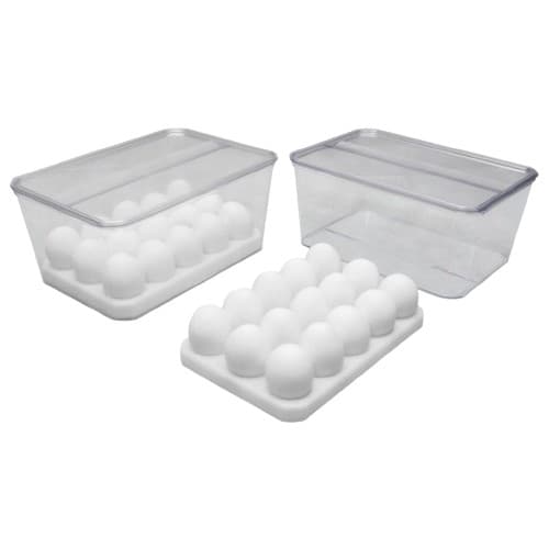 Porta Ovos 36 un Com Tampa ou Sem Tampa Organizador Geladeira Cozinha Utensilios