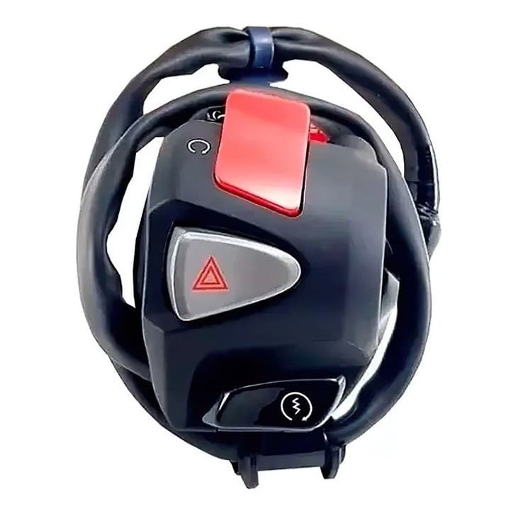 Punho Partida com Pisca Alerta Titan / Fan 150 14/15 - Titan / Fan 160 Modelo CB500