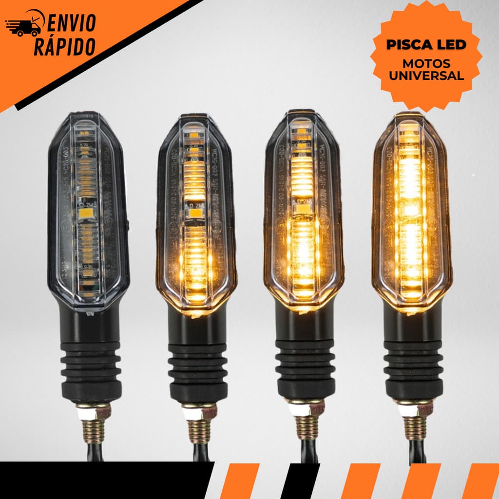 Kit Pisca Led Seta Honda Cb Twister 250 2019 Fan Titan Universal