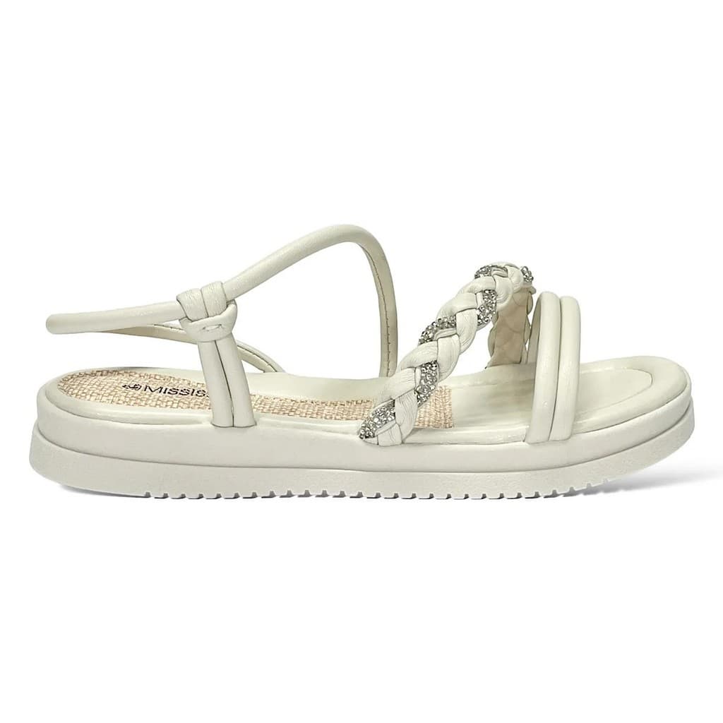 Papete Feminina Sandália Mississipi MA413 Moda Conforto