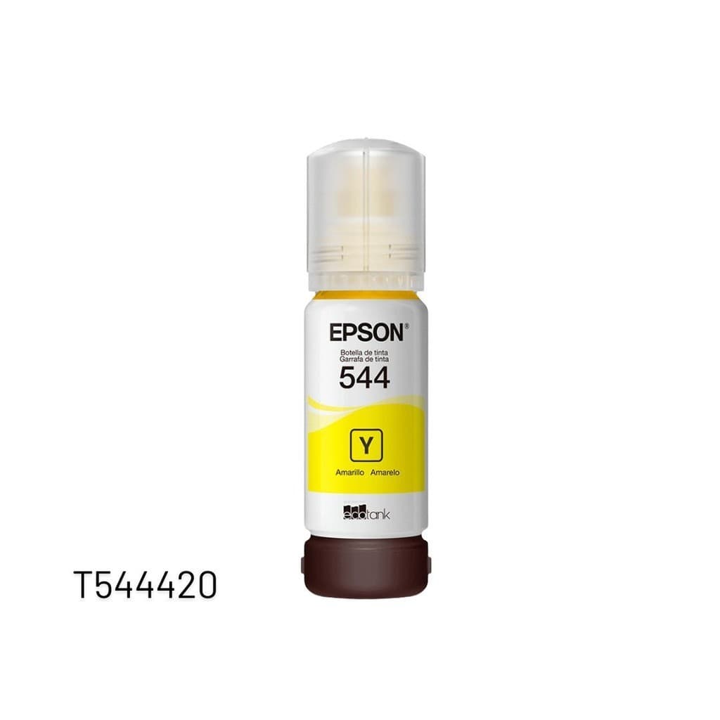 Tinta para Impressora Epson Amarelo Ecotank T544420 - 65ML Epson