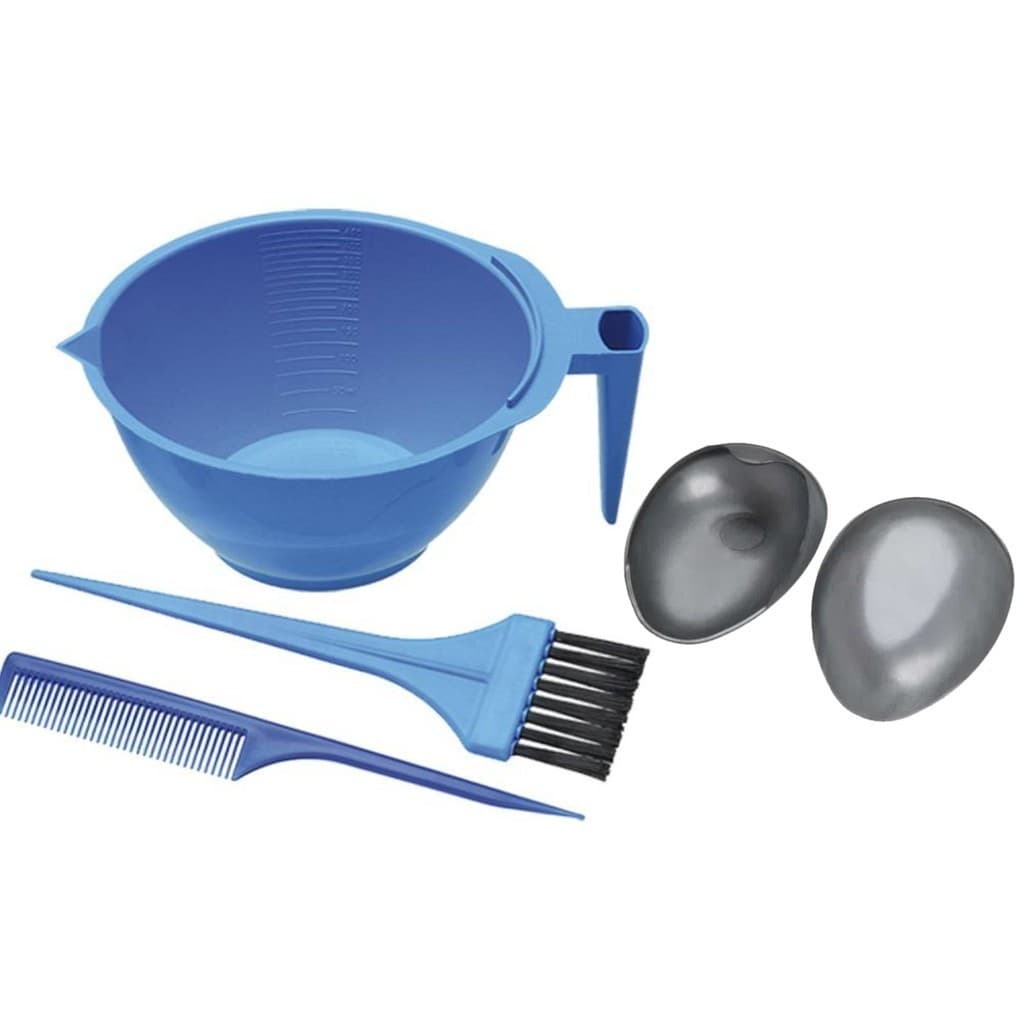 Kit Tintura Salão de Beleza combuca,pincel,pente e protetor de orelhas.