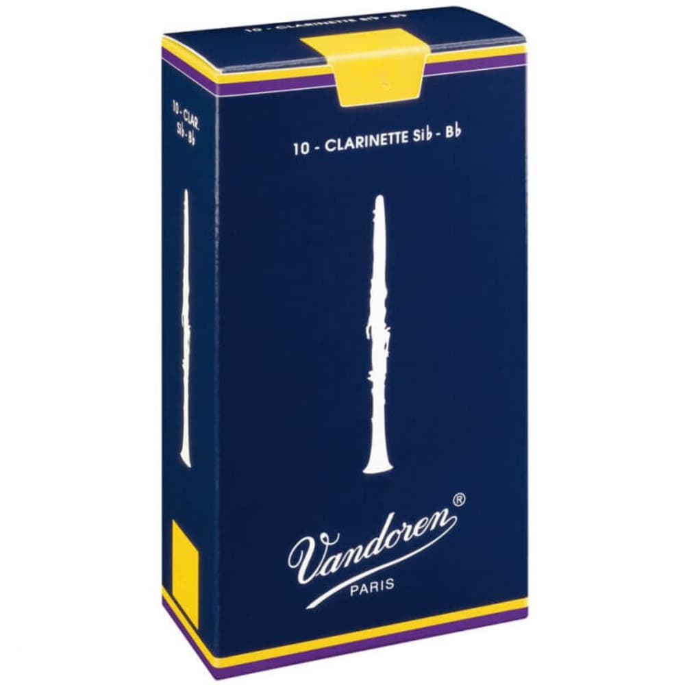 Palheta Vandoren Tradicional Clarinete - Valor Unitário