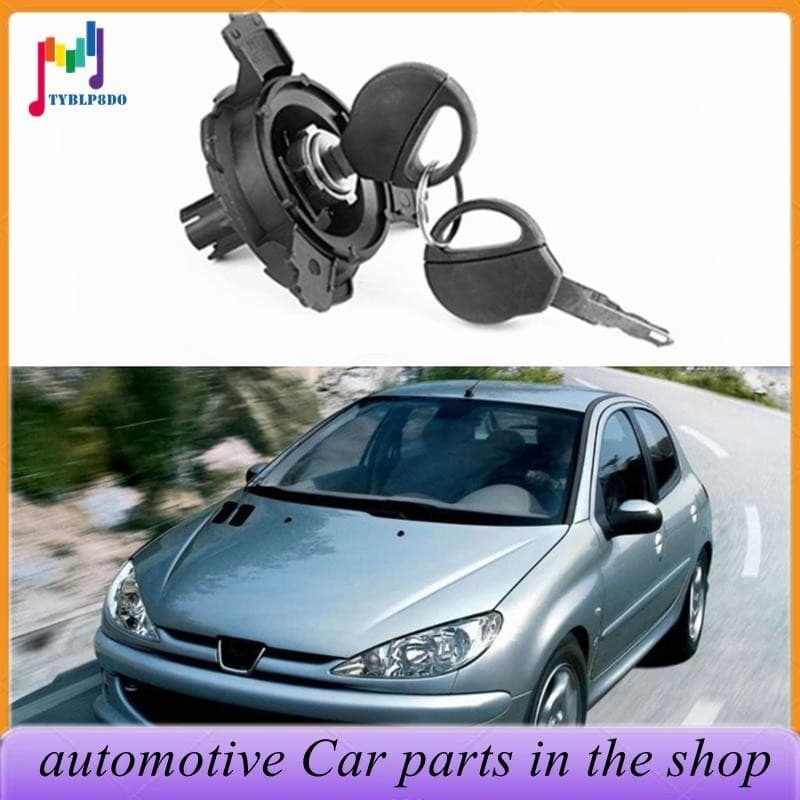 Tampa Interna Do Tanque De Combustível Óleo Carro Para Peugeot 206 207 Citroen C2 Com Duas Chaves 1508H2