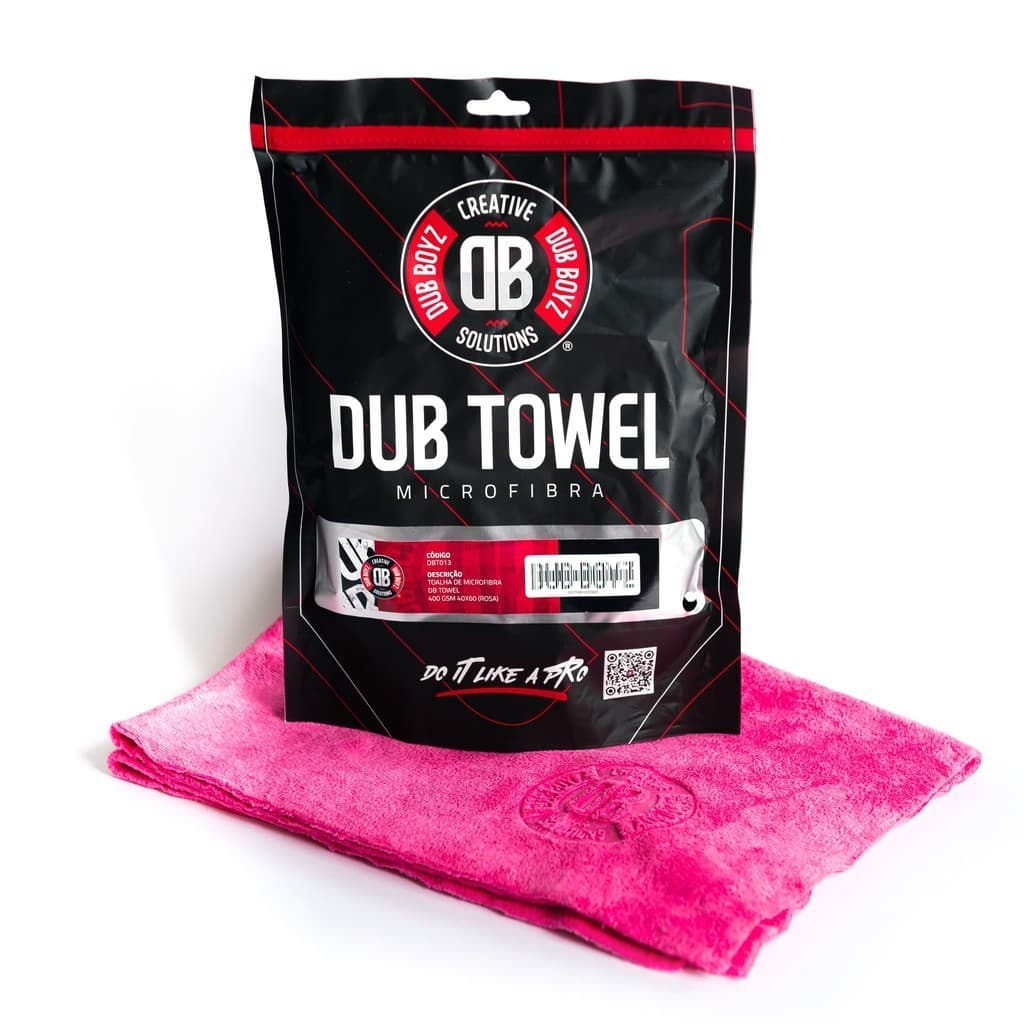 Dub Towel 40x60 400gsm Rosa Dub Boyz