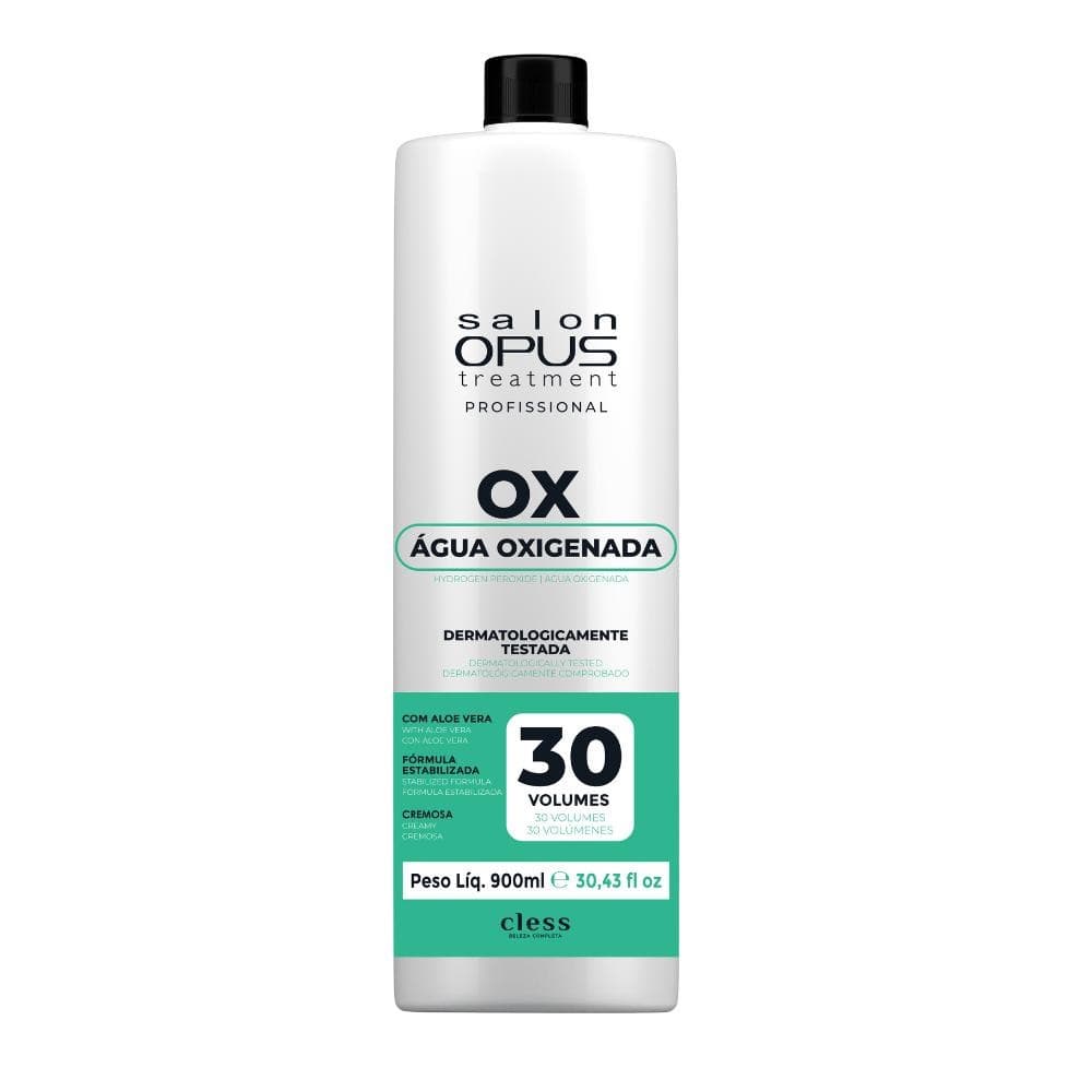 Água Oxigenada Descolorante Capilar 30V Salon Opus 900ml
