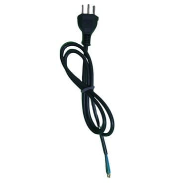 Cabo De Força Tripolar Rabicho 3x0,50mm Plugue 10 Amp 0,90cm metro Kit 20 Unidades