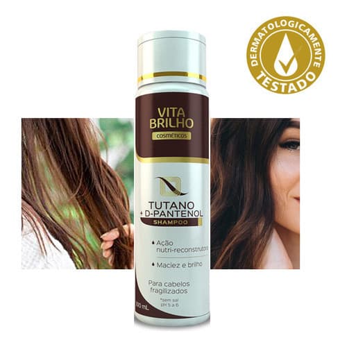 Shampoo Tutano + D-pantenol 300ml Força E Nutrição