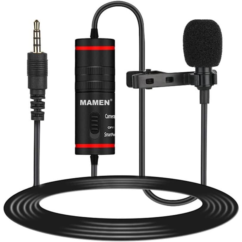 MICROFONE DE LAPELA MAMEN KM-D1