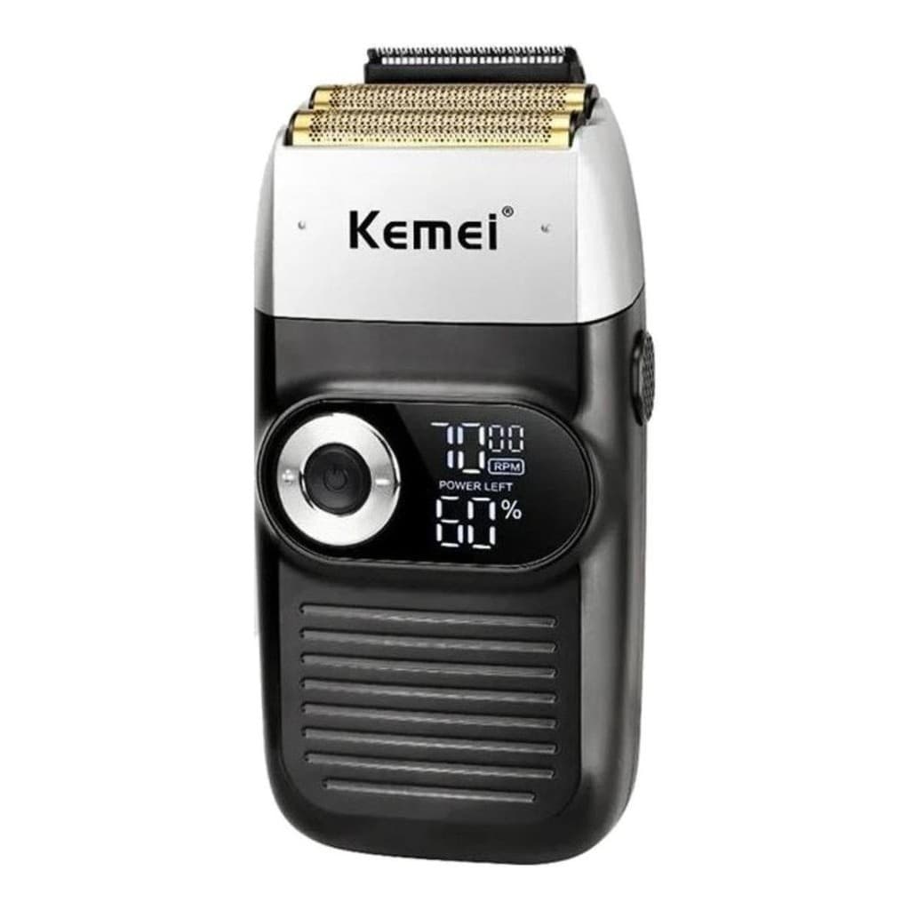 Barbeador profissional Kemei KM-2026: corte perfeito e fácil manuseio