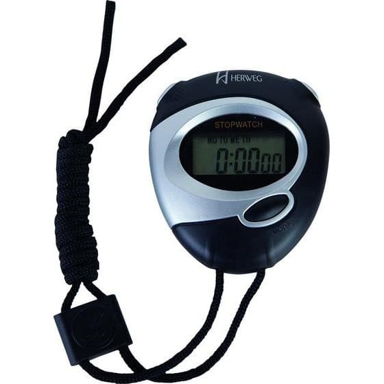 Cronômetro De Mão Digital Pequeno Básico Herweg 8910