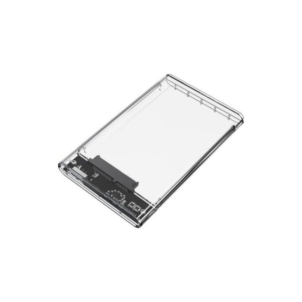 Case Para HD e SSDTransparente Sata 2.5  Usb 2.0 5gpbs - BM-758