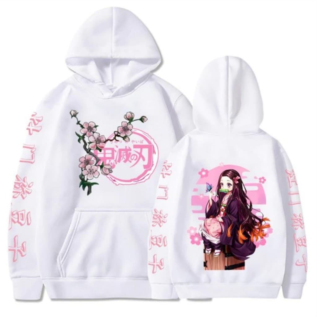 Blusa de Moletom Adulto e Infantil  Anime Nezuko 532