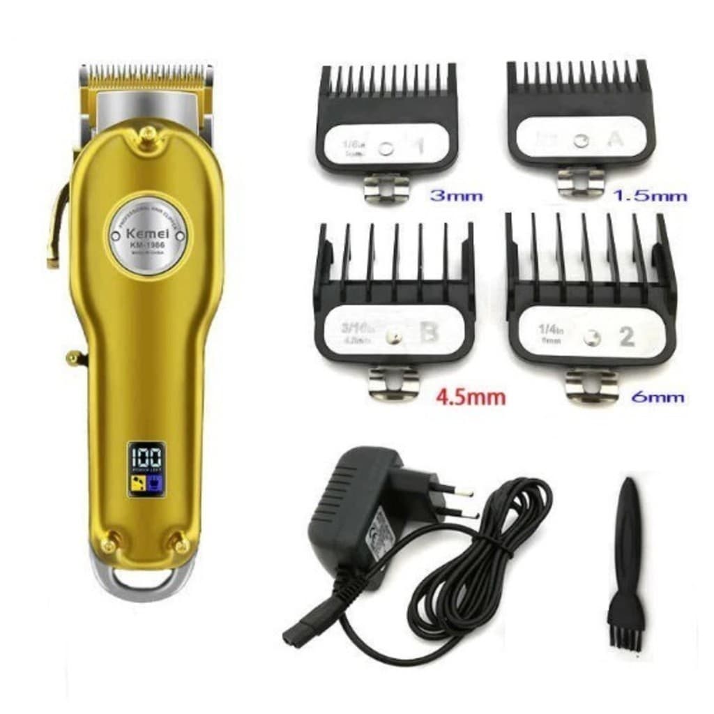 Maquina de Corta Cabelo Profissional kemei KM-1986