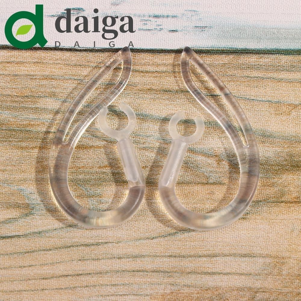 DAIGA Gancho Auricular Silicone 6mm 7mm 8mm 10mm Fone De Ouvido Acessórios Para Fones Bluetooth Substituição