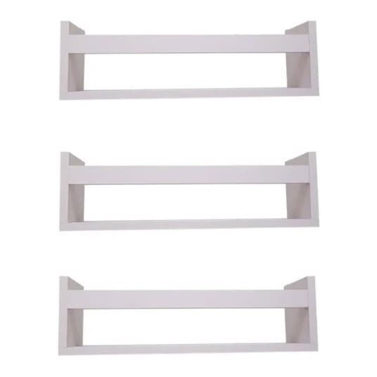 Promoção 3 Prateleira 30cm Branco Para Livro Revista Infanti