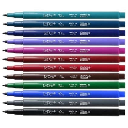 Caneta Brush LePen Flex Avulsa