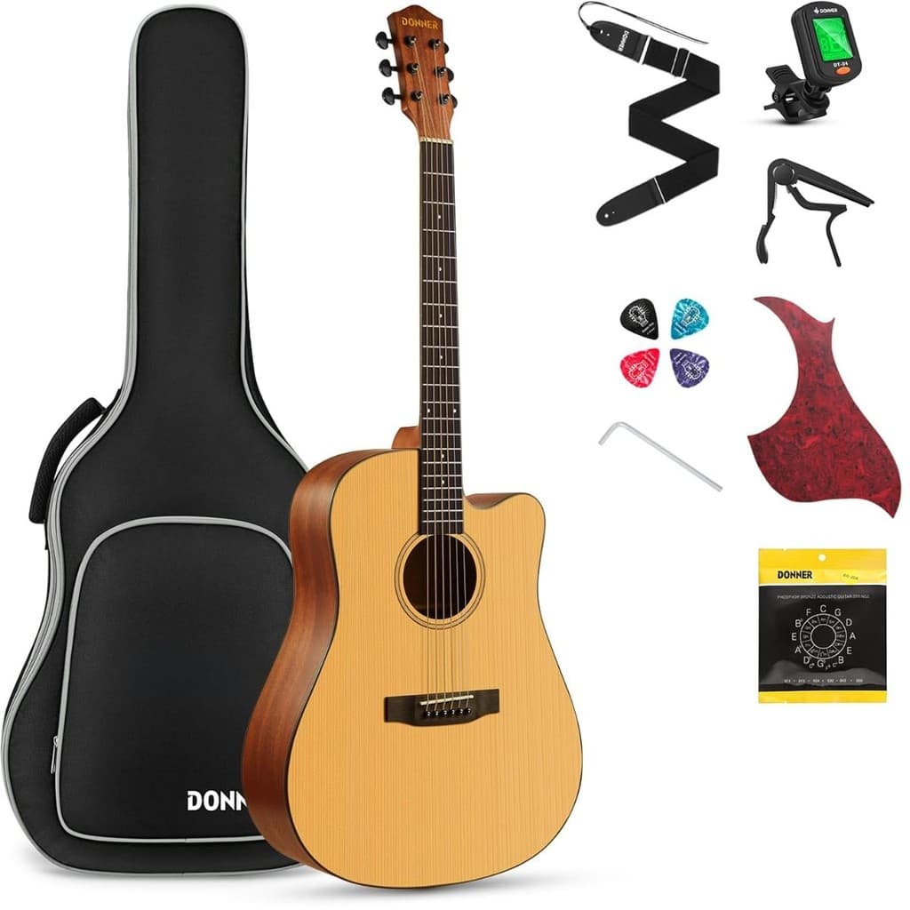 Kit Violão Acústico Donner DAG-1C