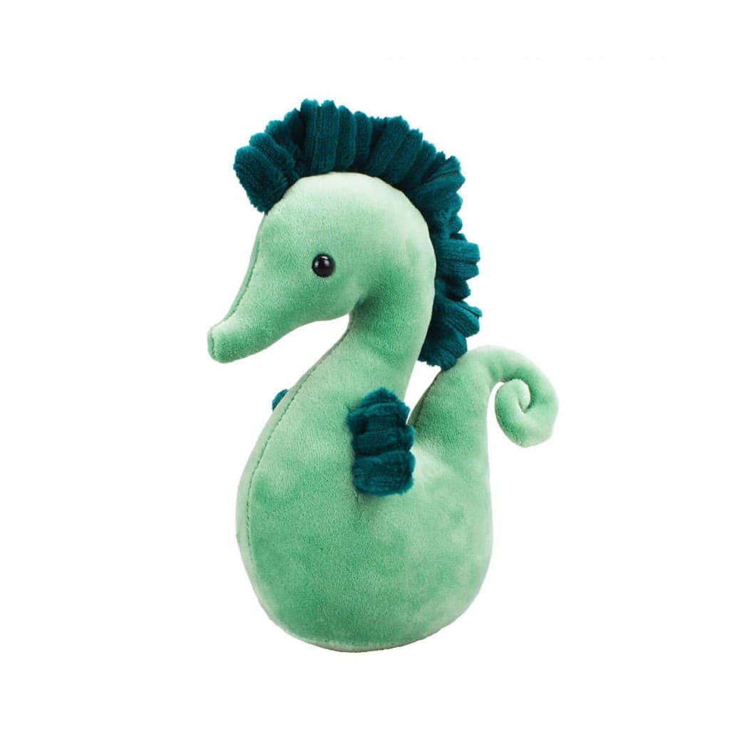 BBL1746-20-F | Pelúcia Fofa Cavalo marinho Verde 20cm - Criaturas Marinhas