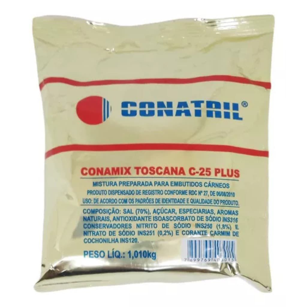 Tempero Completo Linguiça Toscana Conamix Toscana C-25 Plus