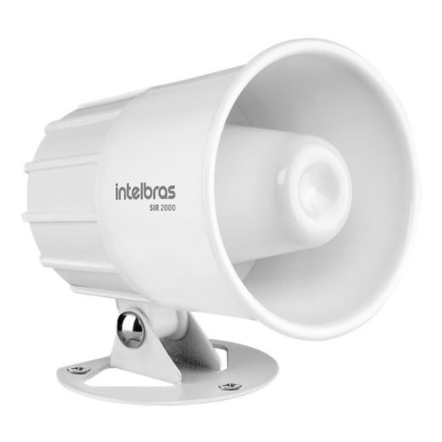 Sirene para Alarmes Intelbras SIR 2000 115dB - Alta Potência