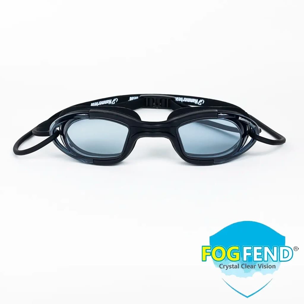 OCULOS DE NATACAO LATITUDE FUME/PRETO HAMMERHEAD