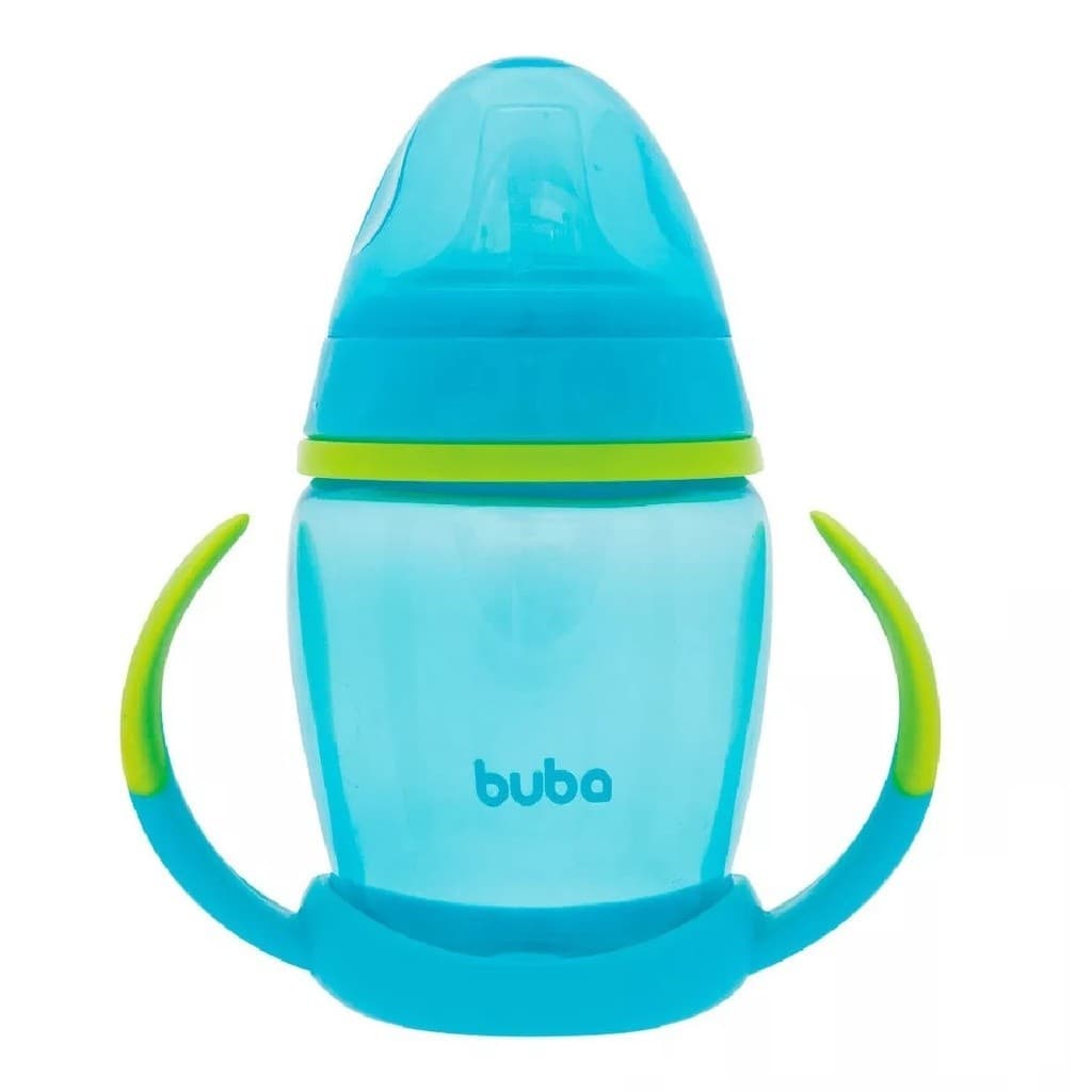 Buba Copo de Treinamento Com Alça Removível Azul - 250ml