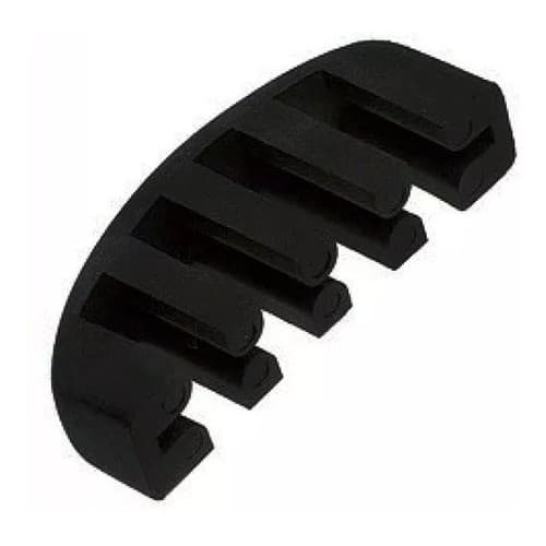 SURDINA GARFO PARA VIOLINO 4 /4 OU 3/4 BORRACHA ABAFADOR DE SOM BARULHO