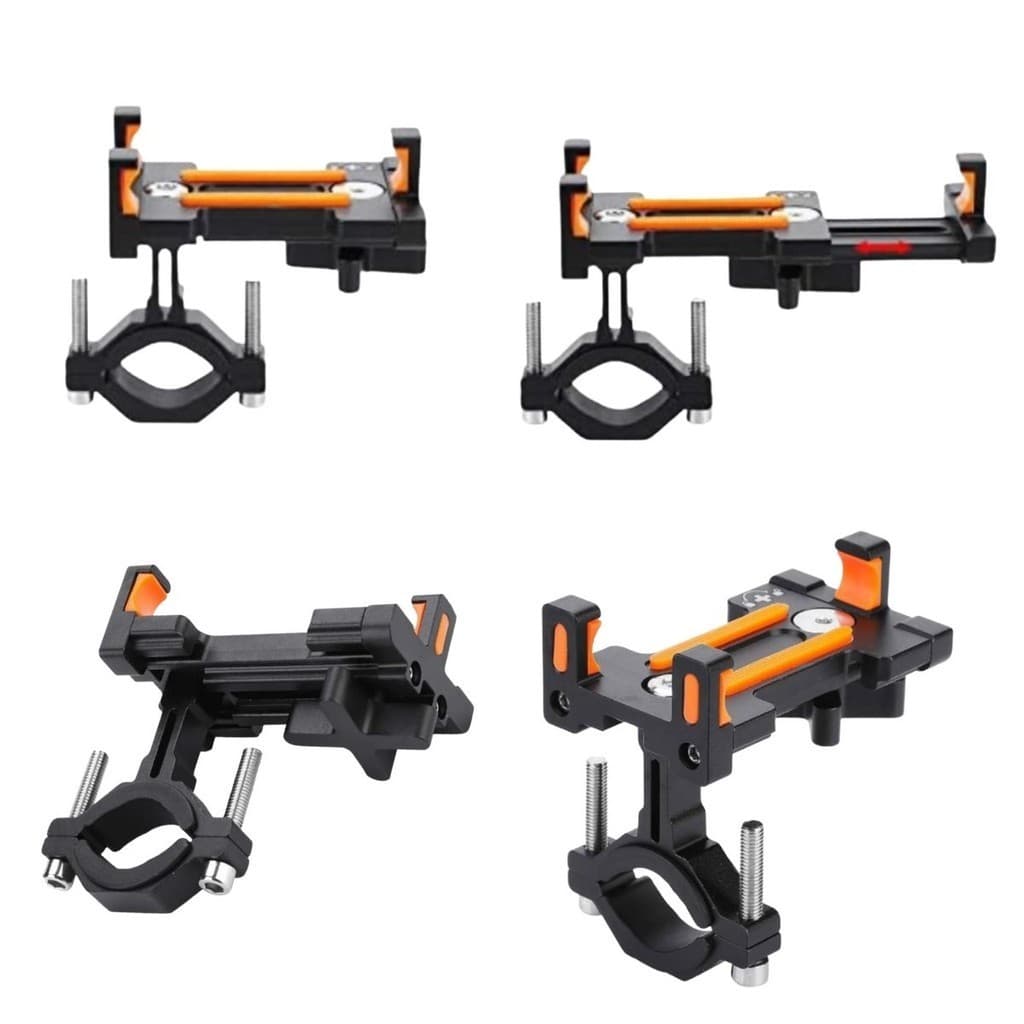 SUPORTE PARA MOTO CELULAR GUARDIÃO LIGA DE ALUMINIO PARA BIKE BICICLETA MOTO RESISTENTE NÃO INFERRUJA