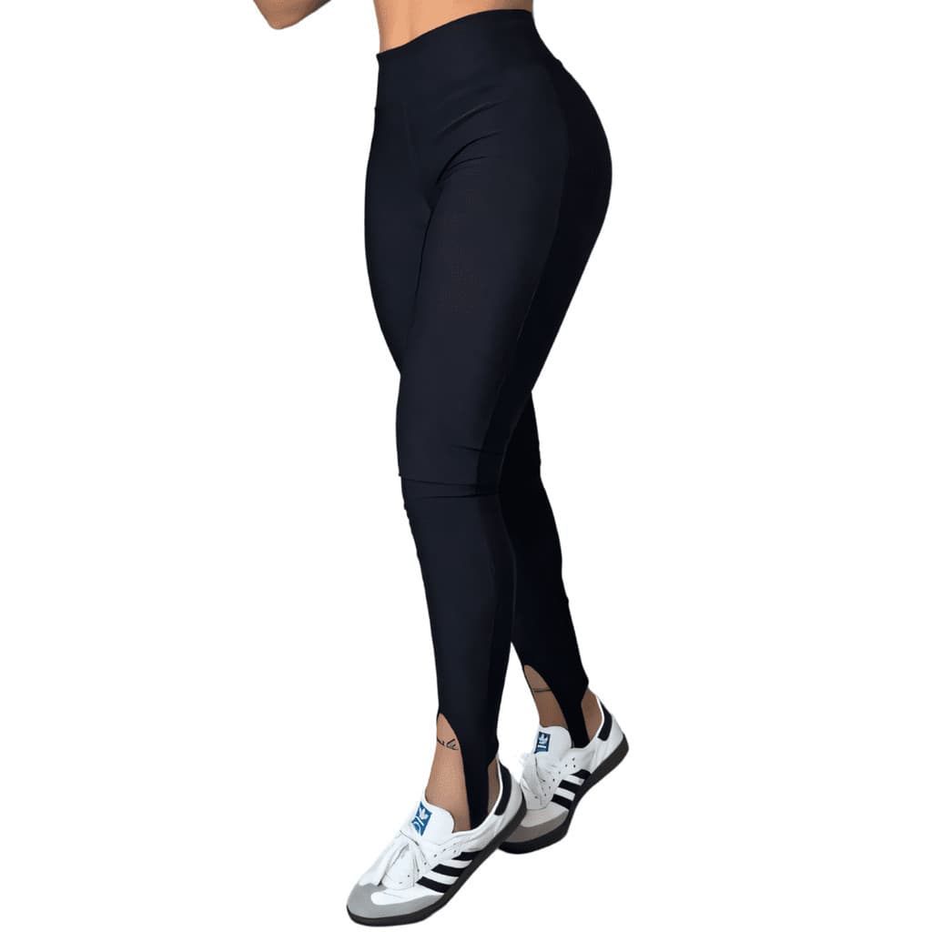 Calça Legging Pezinho Gringa Skinny Cintura Alta Poliamida