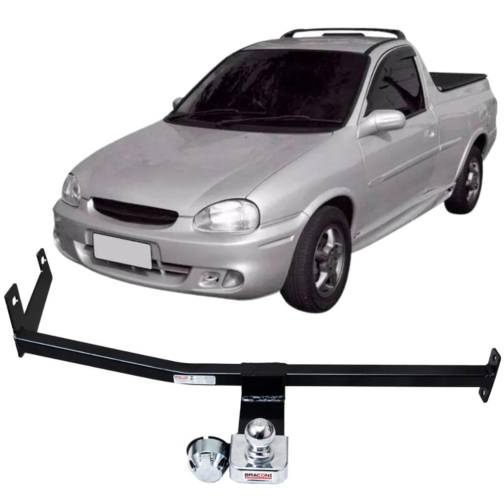 Engate Reboque Rabicho Fixo Corsa Pickup 450Kg Produto de Qualidade