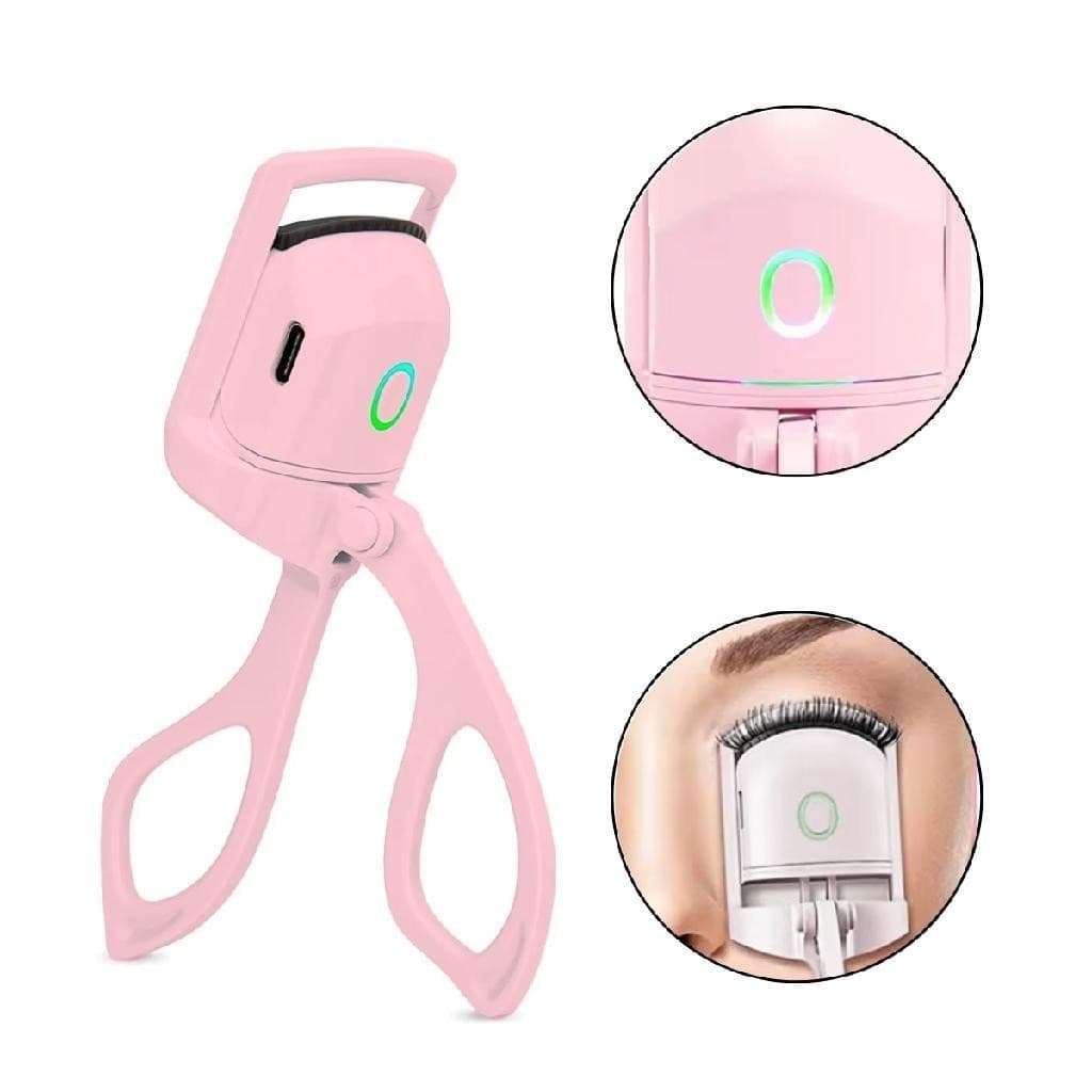 Modelador Curvador Cílios Elétrico Aquecedor Longa Duração Maquiagem Make-Up Auto Maquiagem
