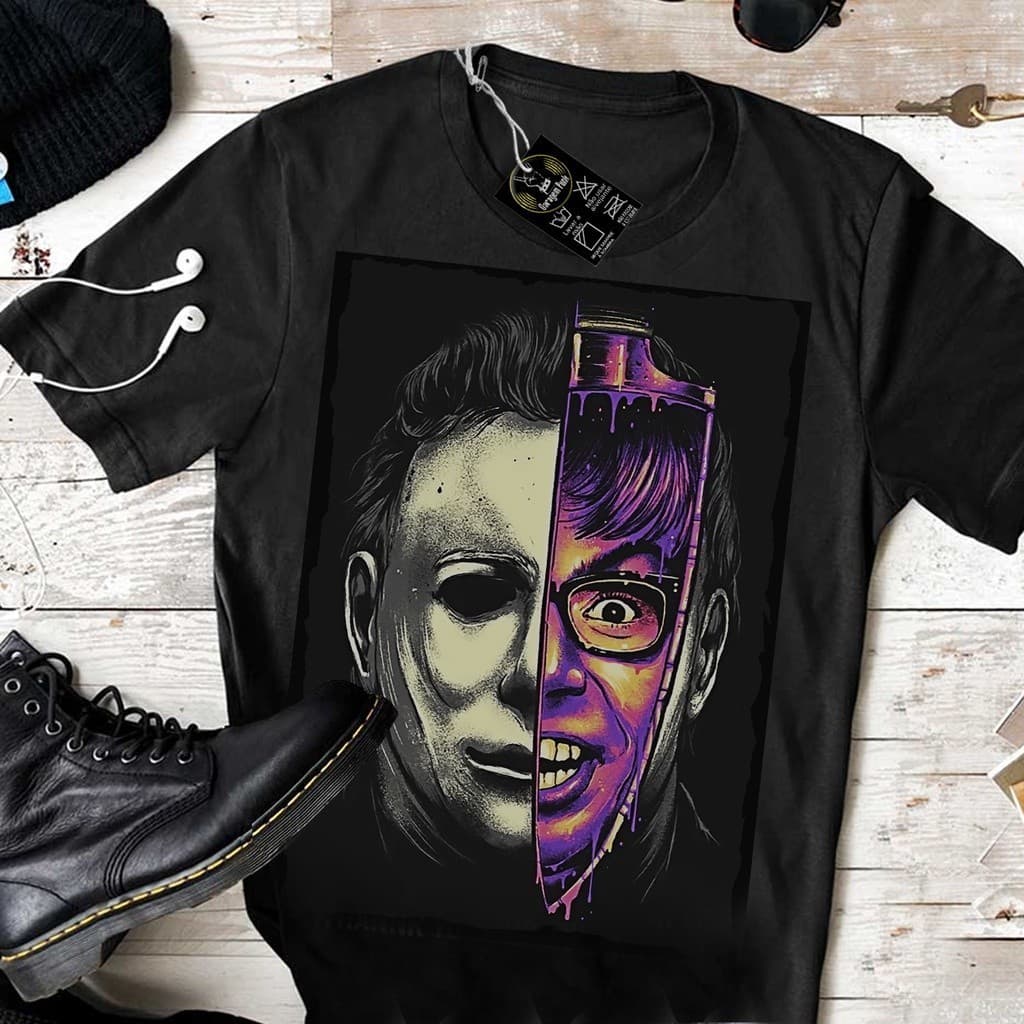Camiseta Michael Myers Austin Powers Halloween camisa   unissex animes top ! font t-shirt