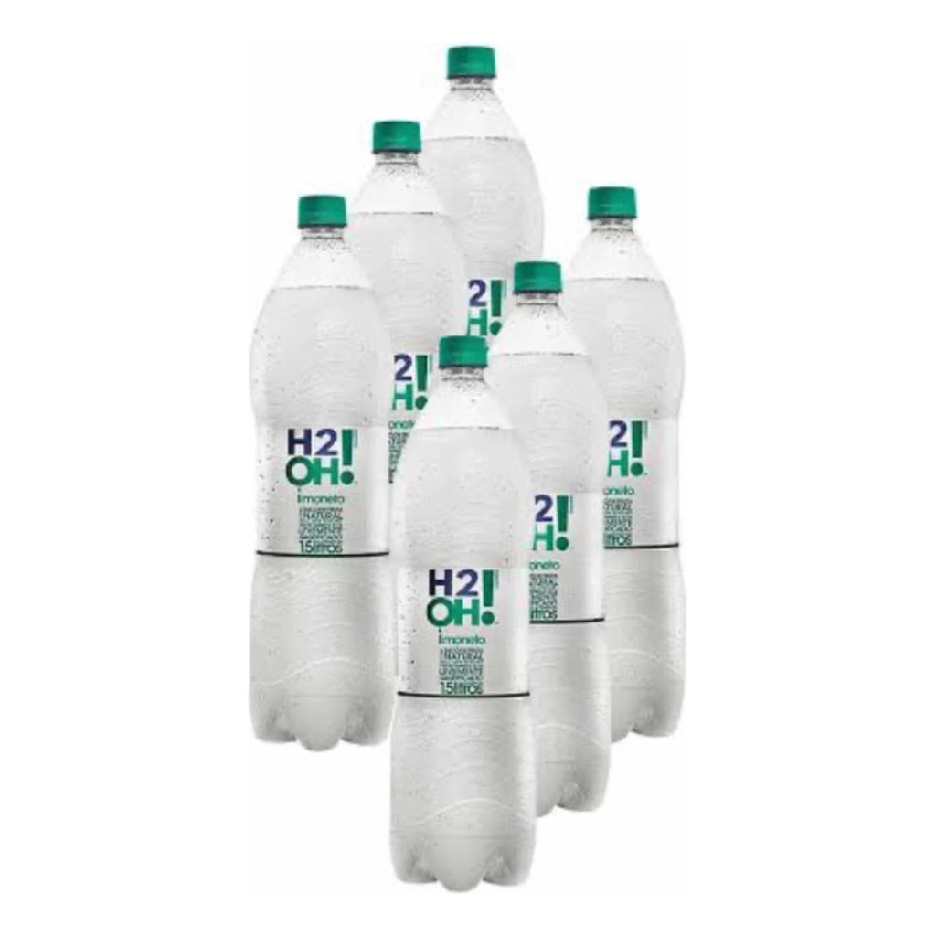Combo 6 Unidades H2oh Limoneto 1,5l