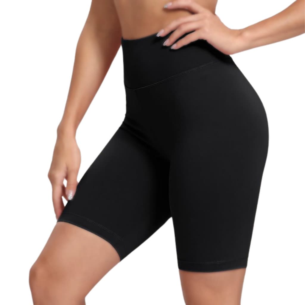 Bermuda Legging Zero Transparência Grossa Feminina Academia Não Marca Imperfeições
