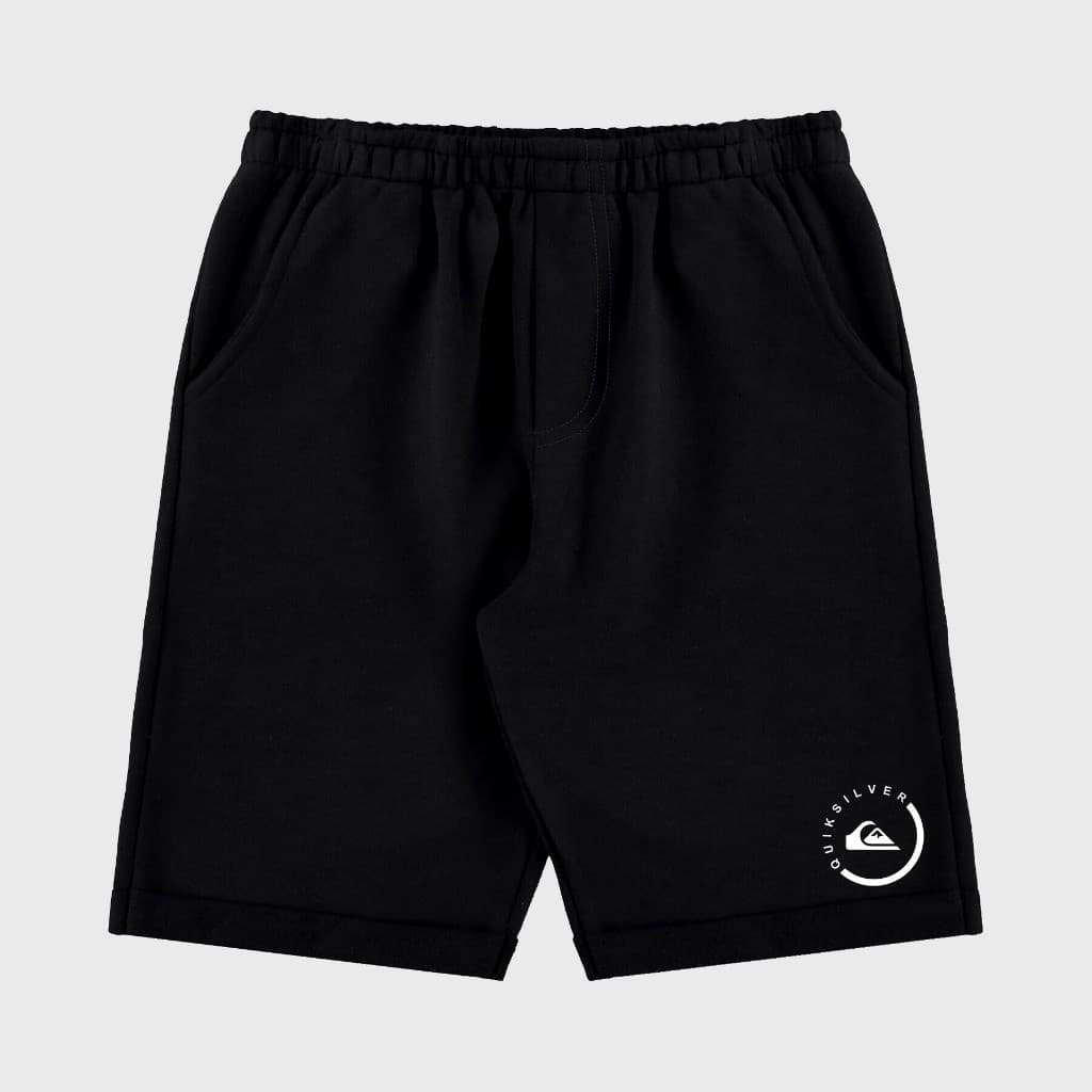 Short Moletom Masculina Estilo Mauricinho Logo Circular Bermuda Premium