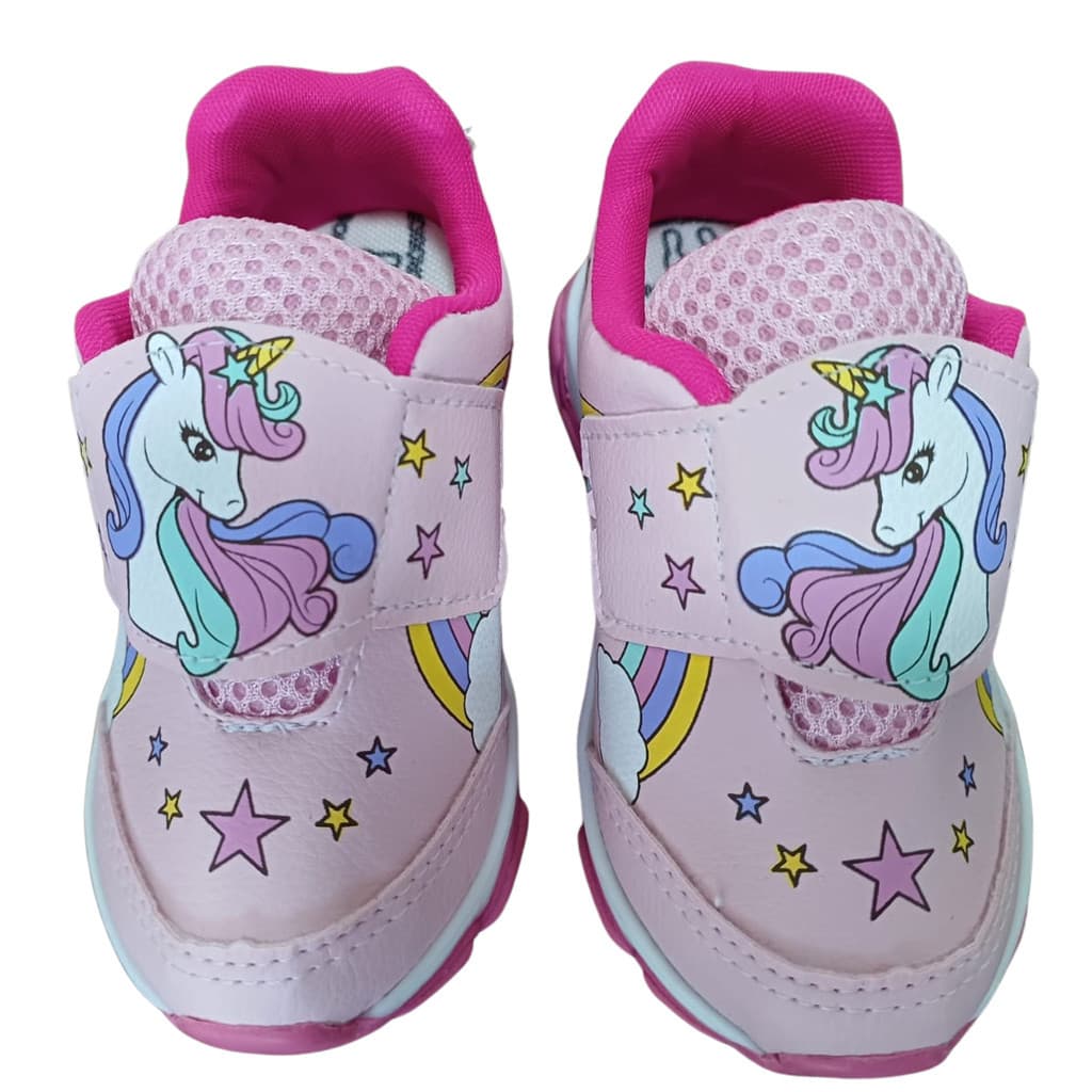 Tênis Menina  Unicornio cale facil